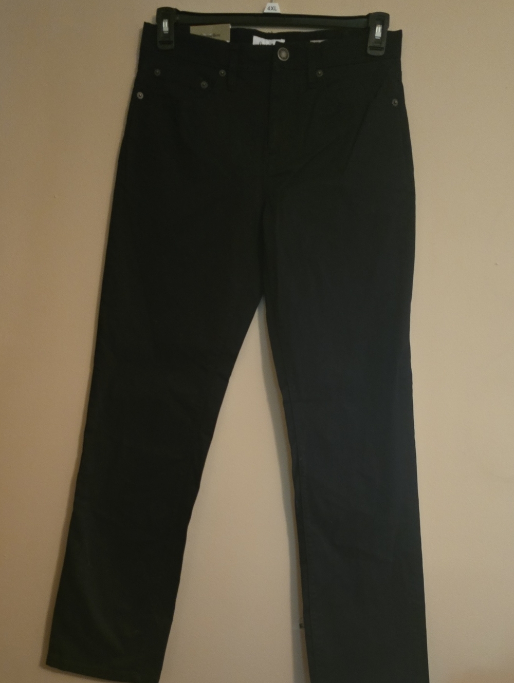 New Goodfellow Men's 30x32 Black Chino Straight Pants